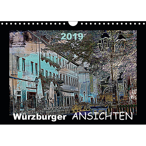Würzburger Ansichten 2019 (Wandkalender 2019 DIN A4 quer), URSfoto