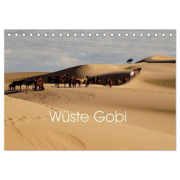 Wüste Gobi (Tischkalender 2024 DIN A5 quer), CALVENDO Monatskalender, Eike Winter