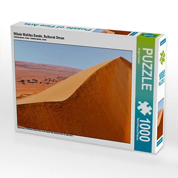 Wüste Wahiba Sands, Sultanat Oman (Puzzle), Jürgen Feuerer
