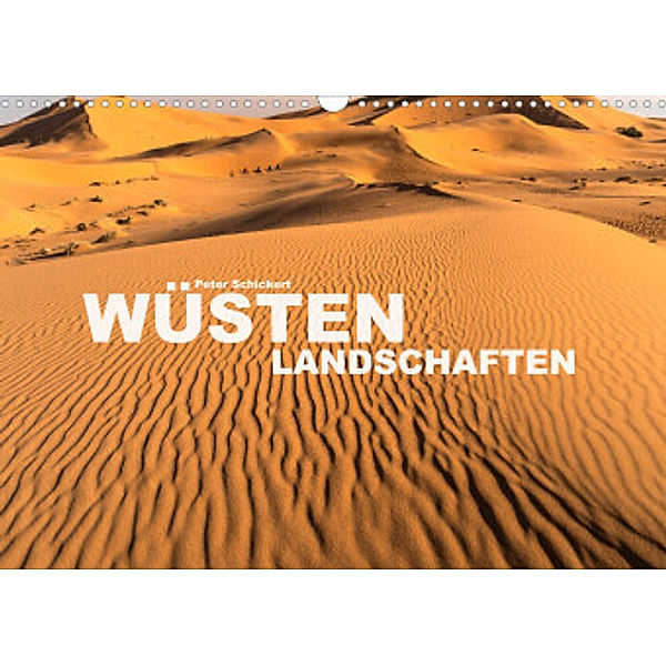 Wüstenlandschaften (Wandkalender 2022 DIN A3 quer), Peter Schickert