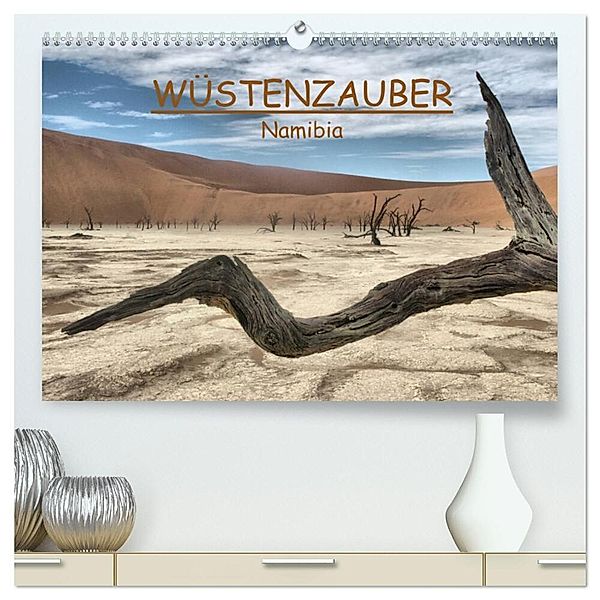 Wüstenzauber Namibia (hochwertiger Premium Wandkalender 2024 DIN A2 quer), Kunstdruck in Hochglanz, Carina Hartmann