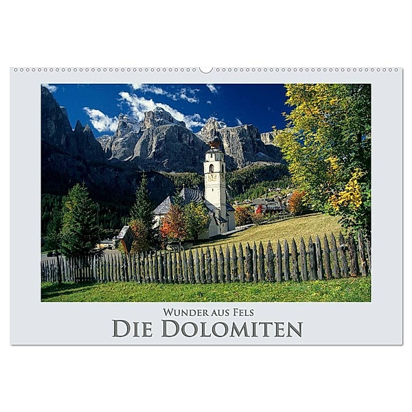 Wunder aus Fels Die Dolomiten (Wandkalender 2024 DIN A2 quer), CALVENDO Monatskalender, Rick Janka