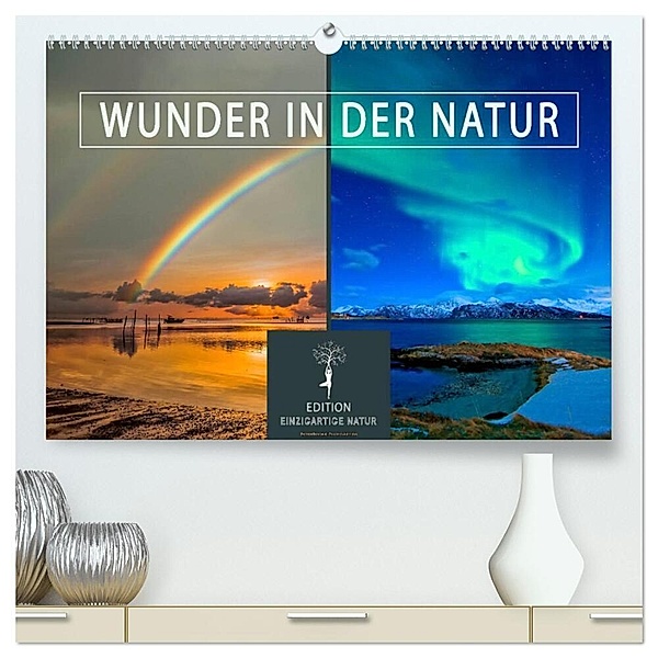 Wunder in der Natur (hochwertiger Premium Wandkalender 2025 DIN A2 quer), Kunstdruck in Hochglanz, Calvendo, Peter Roder
