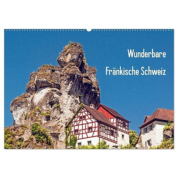 Wunderbare Fränkische Schweiz (Wandkalender 2024 DIN A2 quer), CALVENDO Monatskalender, Harry Müller