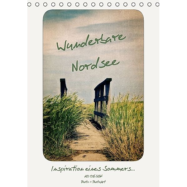 Wunderbare Nordsee (Tischkalender 2014 DIN A5 hoch), Angela Dölling