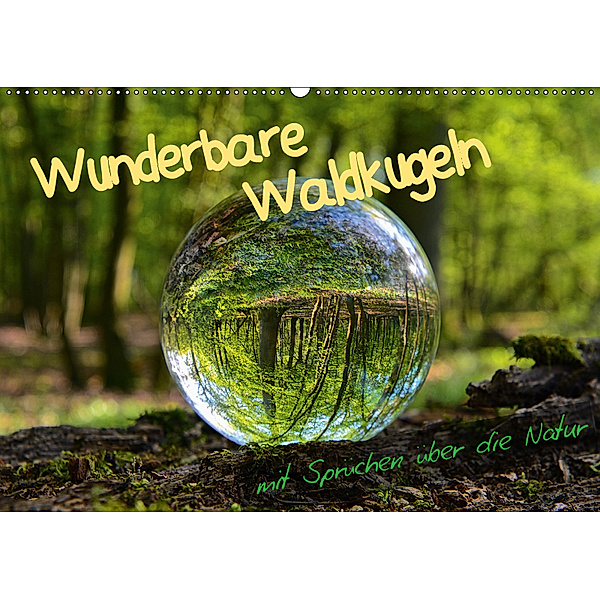 Wunderbare Waldkugeln (Wandkalender 2019 DIN A2 quer), Ilona Stark-Hahn