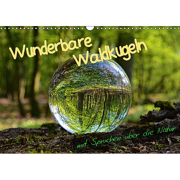 Wunderbare Waldkugeln (Wandkalender 2019 DIN A3 quer), Ilona Stark-Hahn