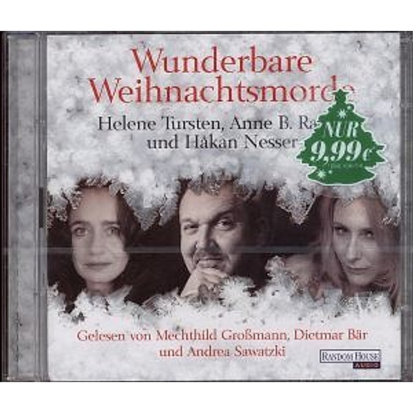 Wunderbare Weihnachtsmorde, 2 Audio-CDs, Hakan Nesser, Helene Tursten, Anne B. Ragde