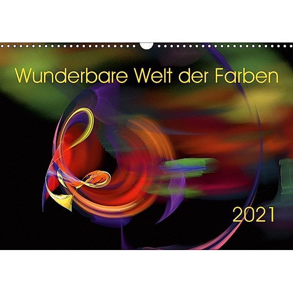 Wunderbare Welt der Farben 2021 (Wandkalender 2021 DIN A3 quer), Maria A.Magri