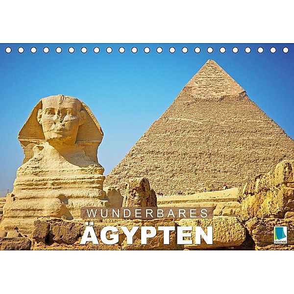 Wunderbares Ägypten (Tischkalender 2021 DIN A5 quer), Calvendo