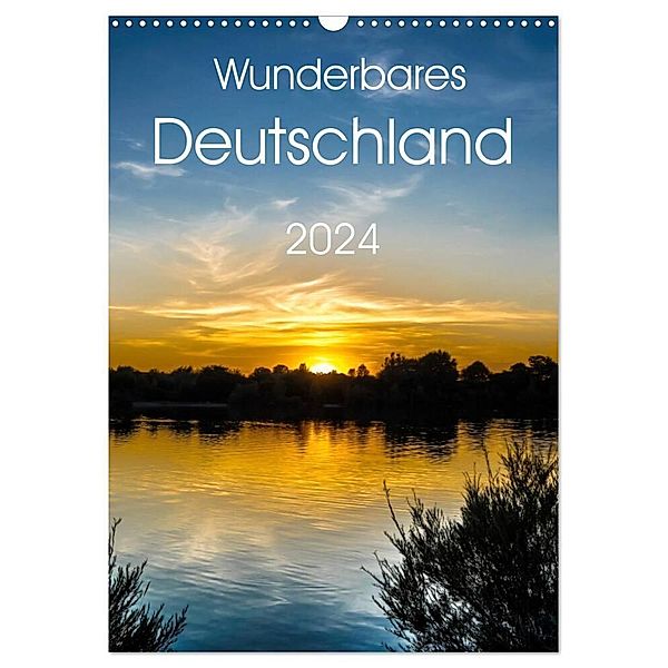 Wunderbares Deutschland (Wandkalender 2024 DIN A3 hoch), CALVENDO Monatskalender, Wolfgang Zwanzger