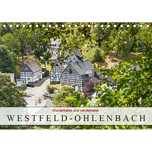 Wunderbares und wanderbares Westfeld-Ohlenbach (Tischkalender 2019 DIN A5 quer), Heidi Bücker