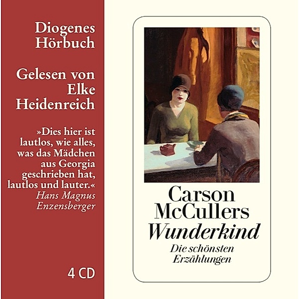 Wunderkind, 4 Audio-CDs, 4 Audio-CD, Carson McCullers