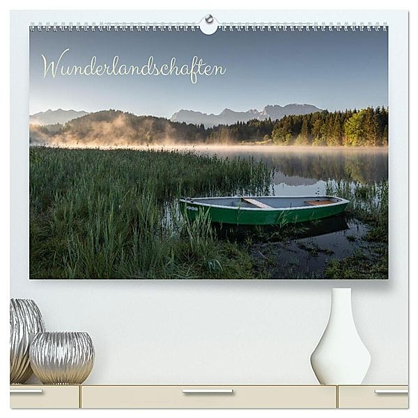 Wunderlandschaften (hochwertiger Premium Wandkalender 2024 DIN A2 quer), Kunstdruck in Hochglanz, Calvendo, Anselm Ziegler