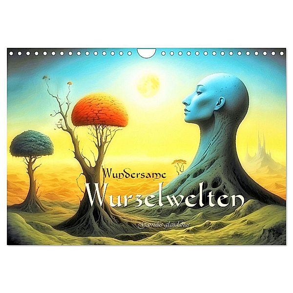 Wundersame Wurzelwelten (Wandkalender 2025 DIN A4 quer), CALVENDO Monatskalender, Calvendo, Garrulus glandarius