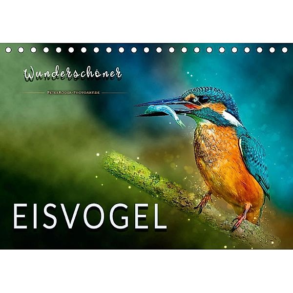 Wundersch?ner Eisvogel (Tischkalender 2019 DIN A5 quer), Peter Roder