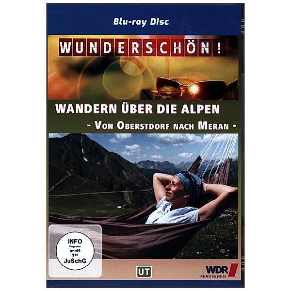 Wunderschön! - Wandern über die Alpen - Von Oberstdorf nach Meran.Tl.1,1 Blu-ray