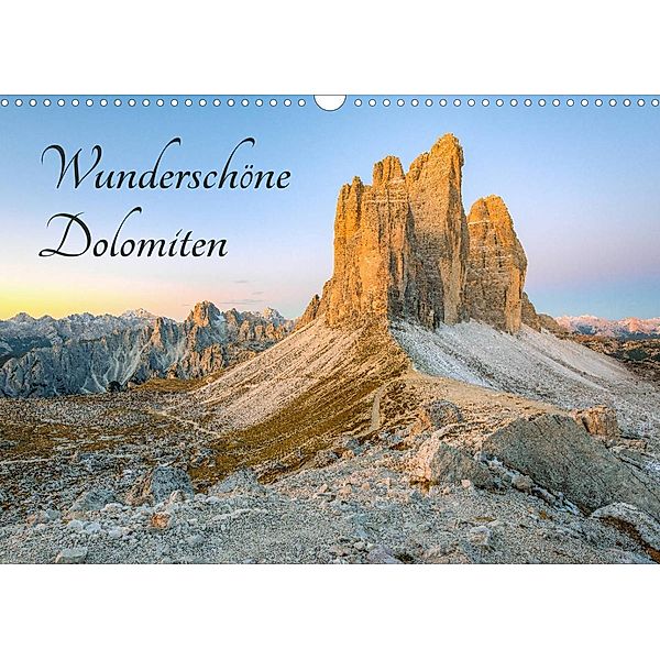 Wunderschöne Dolomiten (Wandkalender 2023 DIN A3 quer), Michael Valjak