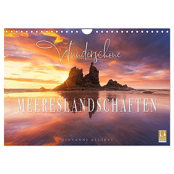 Wunderschöne Meereslandschaften (Wandkalender 2024 DIN A4 quer), CALVENDO Monatskalender, Giovanni Allievi