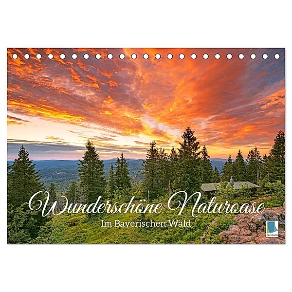 Wunderschöne Naturoase: Im Bayerischen Wald (Tischkalender 2024 DIN A5 quer), CALVENDO Monatskalender, Calvendo