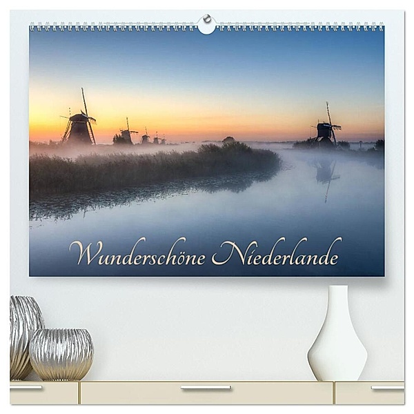 Wunderschöne Niederlande (hochwertiger Premium Wandkalender 2024 DIN A2 quer), Kunstdruck in Hochglanz, Michael Valjak