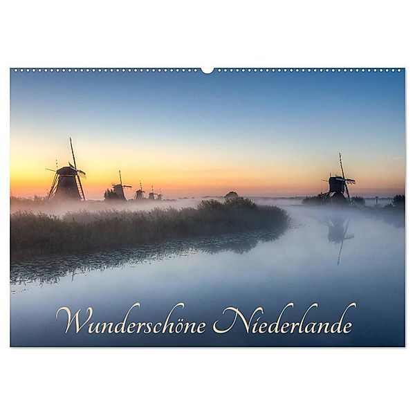Wunderschöne Niederlande (Wandkalender 2024 DIN A2 quer), CALVENDO Monatskalender, Michael Valjak