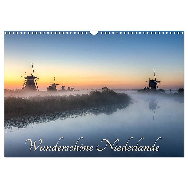 Wunderschöne Niederlande (Wandkalender 2025 DIN A3 quer), CALVENDO Monatskalender, Calvendo, Michael Valjak