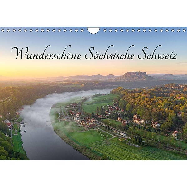 Wunderschöne Sächsische Schweiz (Wandkalender 2023 DIN A4 quer), Michael Valjak