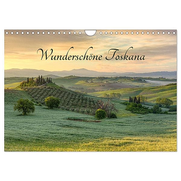 Wunderschöne Toskana (Wandkalender 2025 DIN A4 quer), CALVENDO Monatskalender, Calvendo, Michael Valjak