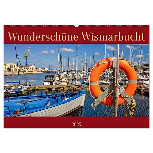 Wunderschöne Wismarbucht (Wandkalender 2025 DIN A2 quer), CALVENDO Monatskalender, Calvendo, Holger Felix