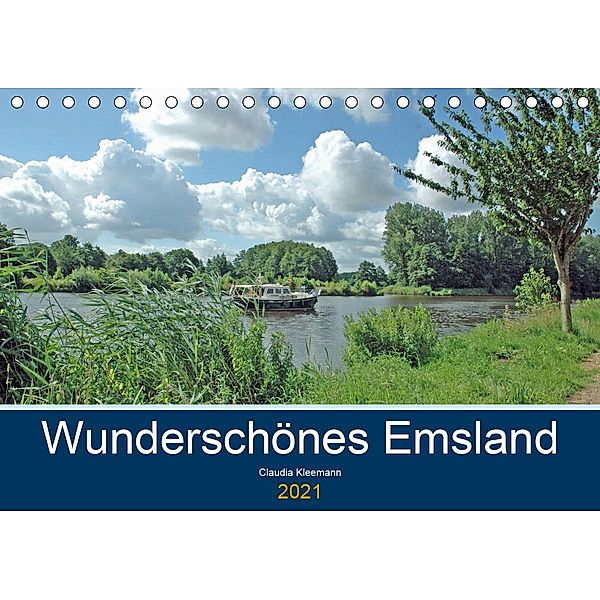 Wunderschönes Emsland (Tischkalender 2021 DIN A5 quer), Claudia Kleemann