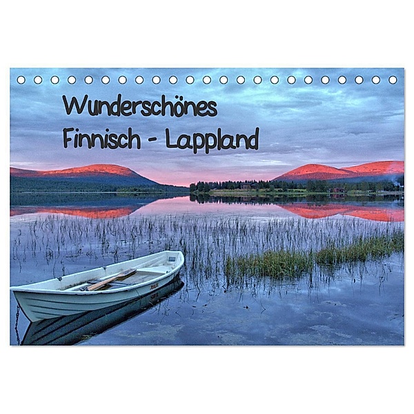 Wunderschönes Finnisch - Lappland (Tischkalender 2024 DIN A5 quer), CALVENDO Monatskalender, Anke Thoschlag