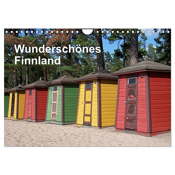 Wunderschönes Finnland (Wandkalender 2024 DIN A4 quer), CALVENDO Monatskalender, Anke Thoschlag