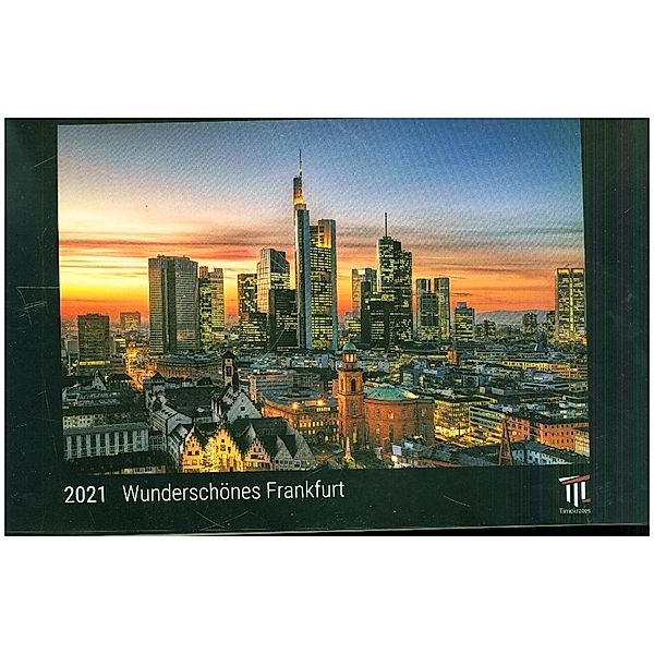 Wunderschönes Frankfurt 2021 - Black Edition - Timokrates Kalender, Wandkalender, Bildkalender - DIN A4 (ca. 30 x 21 cm)