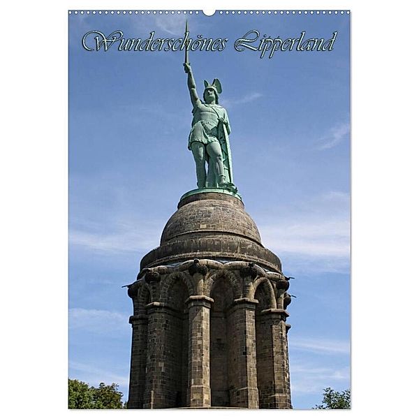 Wunderschönes Lipperland (Wandkalender 2024 DIN A2 hoch), CALVENDO Monatskalender, Antje Lindert-Rottke