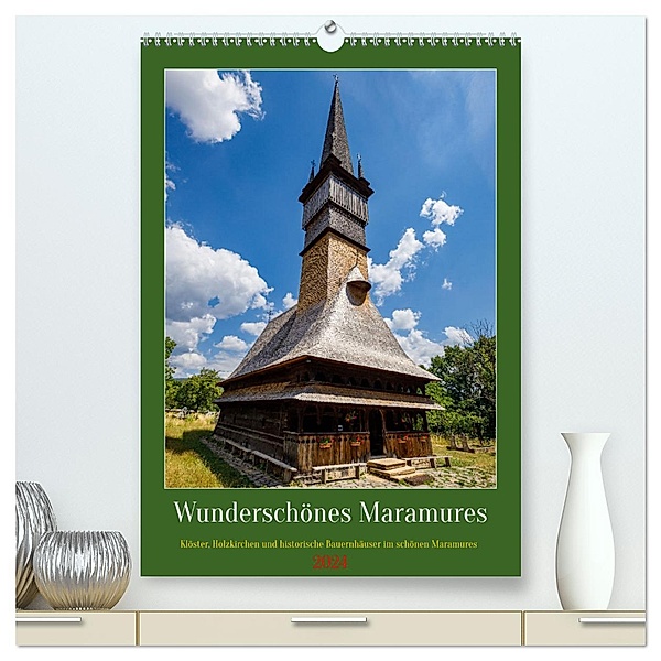 Wunderschönes Maramures (hochwertiger Premium Wandkalender 2024 DIN A2 hoch), Kunstdruck in Hochglanz, Calvendo, Roland Brack