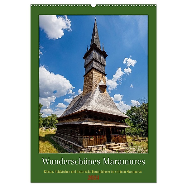 Wunderschönes Maramures (Wandkalender 2024 DIN A2 hoch), CALVENDO Monatskalender, Calvendo, Roland Brack