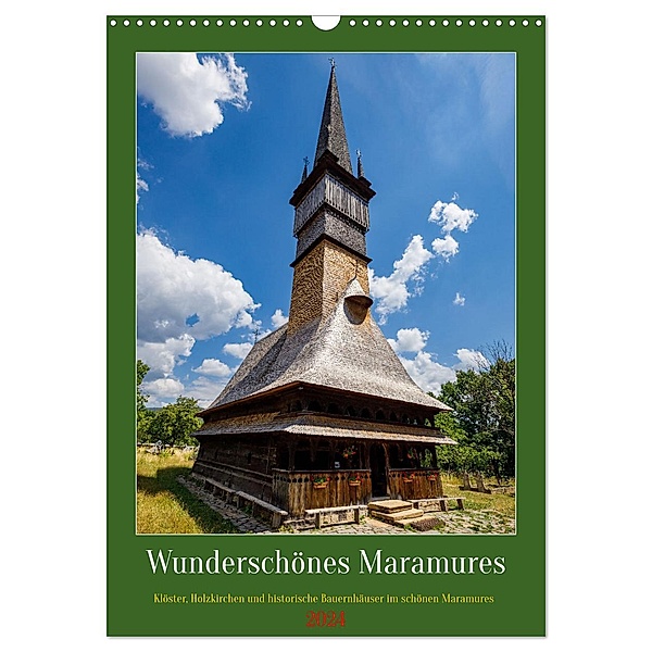 Wunderschönes Maramures (Wandkalender 2024 DIN A3 hoch), CALVENDO Monatskalender, Calvendo, Roland Brack