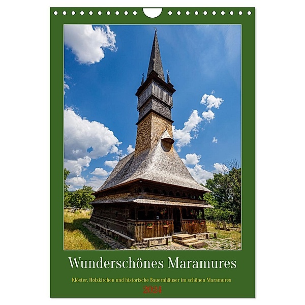 Wunderschönes Maramures (Wandkalender 2024 DIN A4 hoch), CALVENDO Monatskalender, Calvendo, Roland Brack