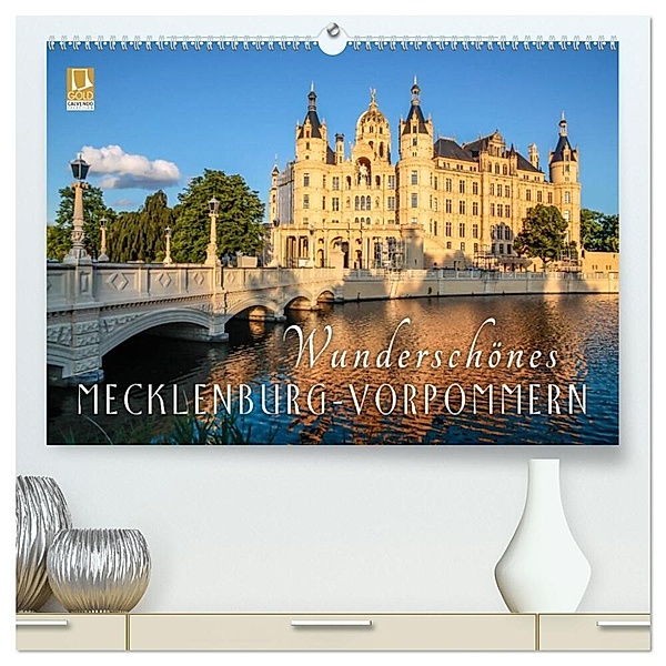 Wunderschönes Mecklenburg-Vorpommern (hochwertiger Premium Wandkalender 2024 DIN A2 quer), Kunstdruck in Hochglanz, Christian Müringer