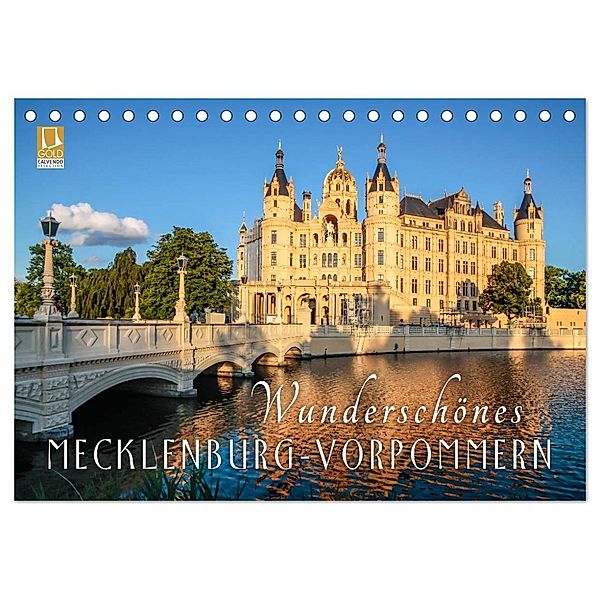 Wunderschönes Mecklenburg-Vorpommern (Tischkalender 2024 DIN A5 quer), CALVENDO Monatskalender, Christian Müringer