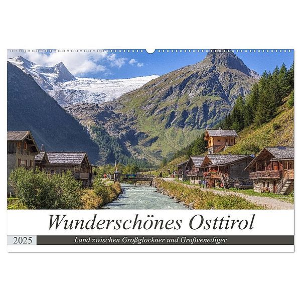 Wunderschönes Osttirol (Wandkalender 2025 DIN A2 quer), CALVENDO Monatskalender, Calvendo, Axel Matthies