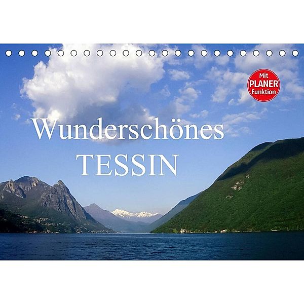 Wunderschönes Tessin (Tischkalender 2023 DIN A5 quer), Anette/Thomas Jäger