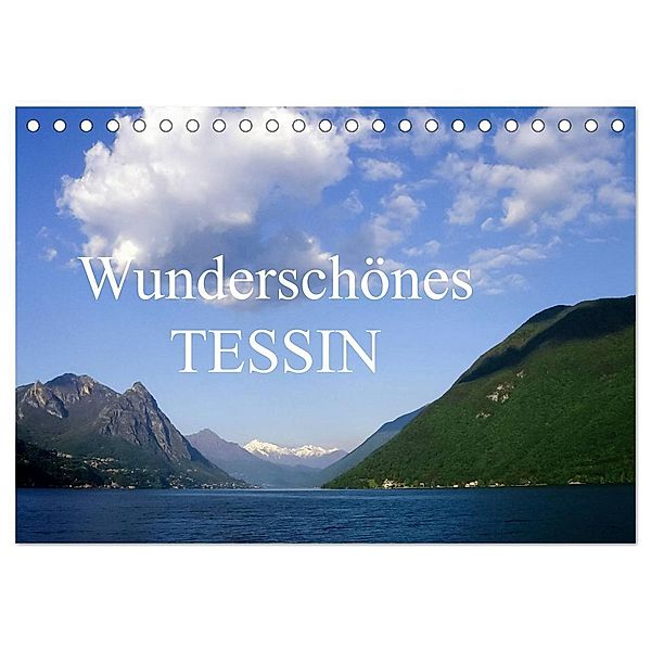 Wunderschönes Tessin (Tischkalender 2025 DIN A5 quer), CALVENDO Monatskalender, Calvendo, Anette/Thomas Jäger