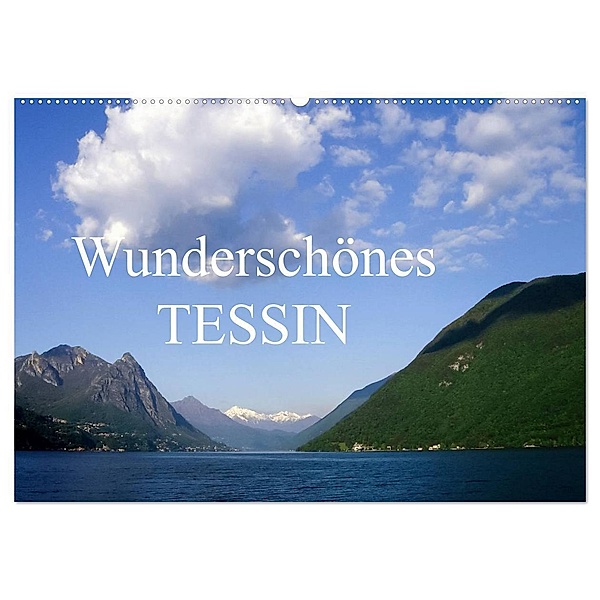 Wunderschönes Tessin (Wandkalender 2025 DIN A2 quer), CALVENDO Monatskalender, Calvendo, Anette/Thomas Jäger