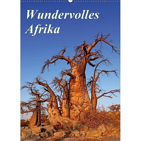 Wundervolles Afrika (Wandkalender 2017 DIN A2 hoch), Wibke Woyke