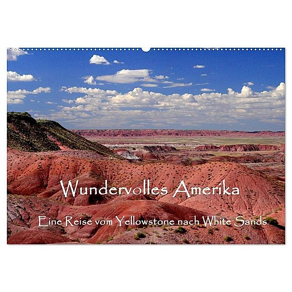 Wundervolles Amerika (Wandkalender 2024 DIN A2 quer), CALVENDO Monatskalender, Sylvia Seibl
