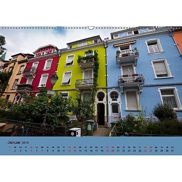 Wundervolles Freiburg (Wandkalender 2019 DIN A2 quer), Tanja Voigt