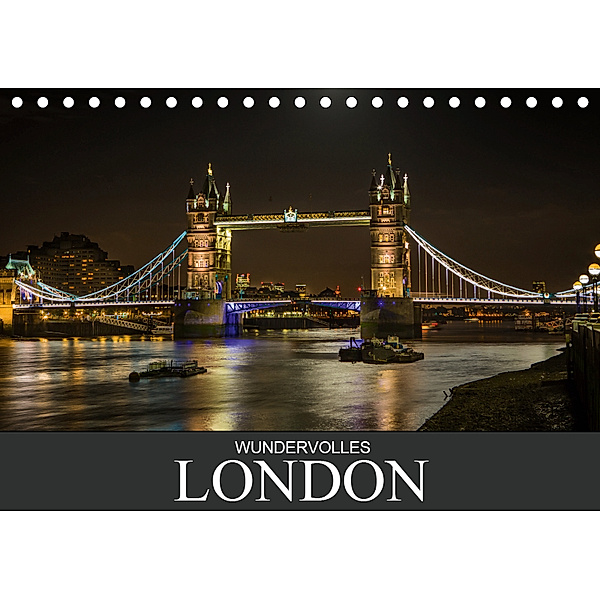 Wundervolles London (Tischkalender 2019 DIN A5 quer), Dirk Meutzner