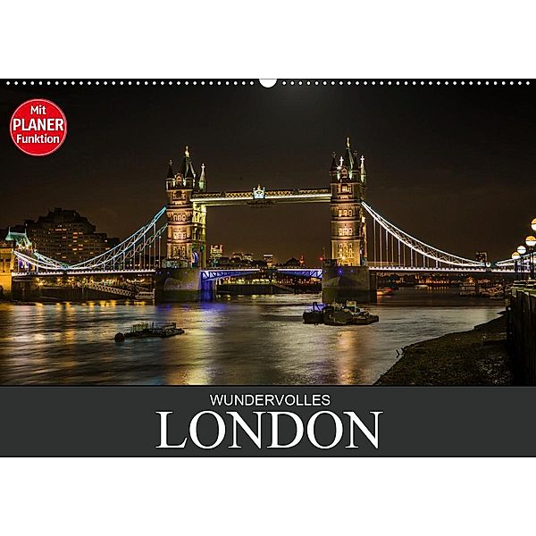 Wundervolles London (Wandkalender 2020 DIN A2 quer), Dirk Meutzner